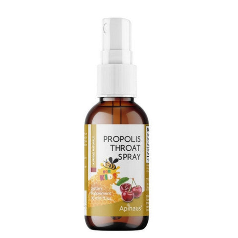 Apihaus, Propolis Throat Spray For Kids, 1 Oz Apihaus