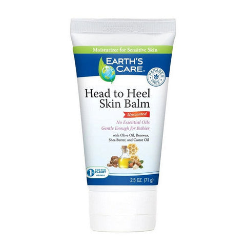 Earth's Care, Head To Heel Skin Balm, 2.4 Oz Earth's Care