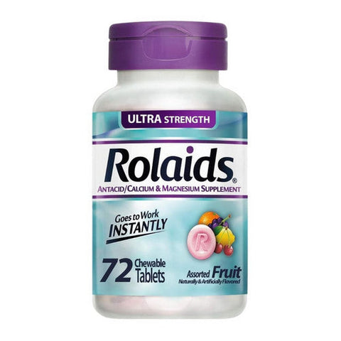 Rolaids, Ulta Strength Fruit, 72 Tabs Rolaids