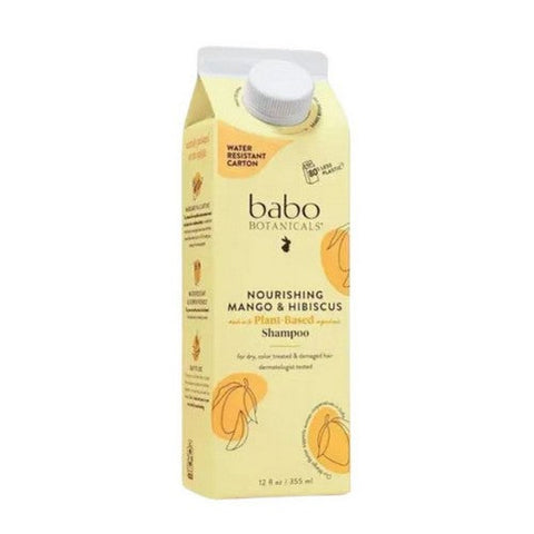 Babo Botanicals, Mango & Hibiscus Nourishing Shampoo, 12 Oz Babo Botanicals