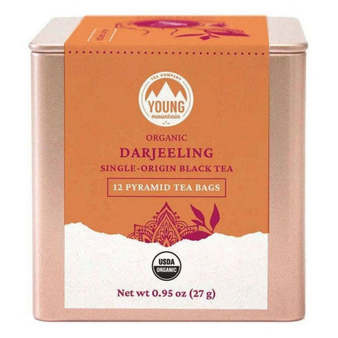 Young Mountain Tea, Organic Darjeeling Tea, 12 Bags Young Mountain Tea