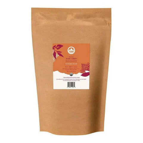 Young Mountain Tea, Organic Earl Grey Tea, 100 Bags Young Mountain Tea