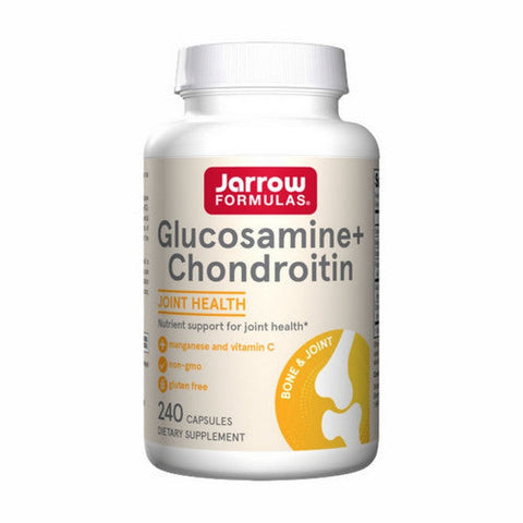 Jarrow Formulas, Glucosamine + Chondroitin, 240 Caps Jarrow Formulas