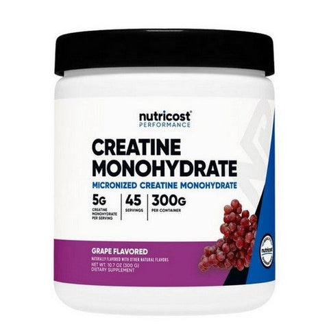Nutricost, Creatine Monohydrate Powder Grape, 300 Grams Nutricost