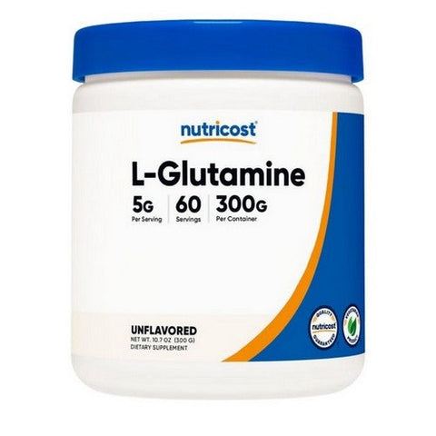 Nutricost, L-Glutamine Unflavoured, 300 Grams Nutricost