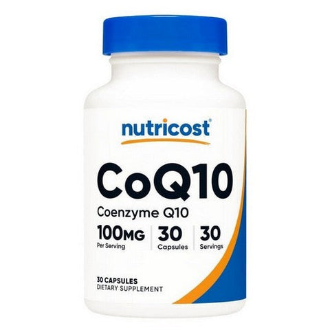 Nutricost, CoQ10 Capsules, 100 Mg, 30 Count Nutricost