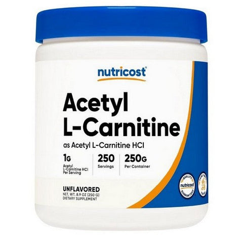 Nutricost, Acetyl L-Carnitine Powder, 250 Grams Nutricost