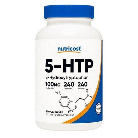 Nutricost, 5-HTP Capsules, 100 Mg, 240 Count Nutricost