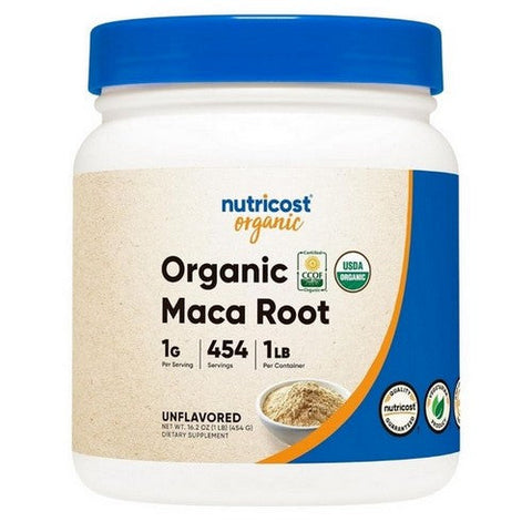 Nutricost, Organic Maca Root Powder, 1 Lb Nutricost