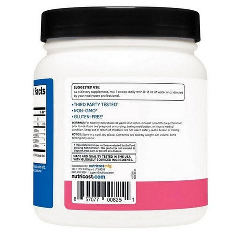 Nutricost, BCAA Powder Raspberry Lemonade, 60 Servings Nutricost