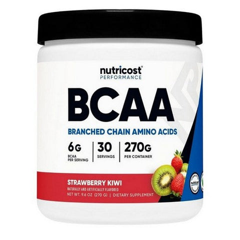 Nutricost, BCAA Powder Strawberry Kiwi, 30 Serving Nutricost