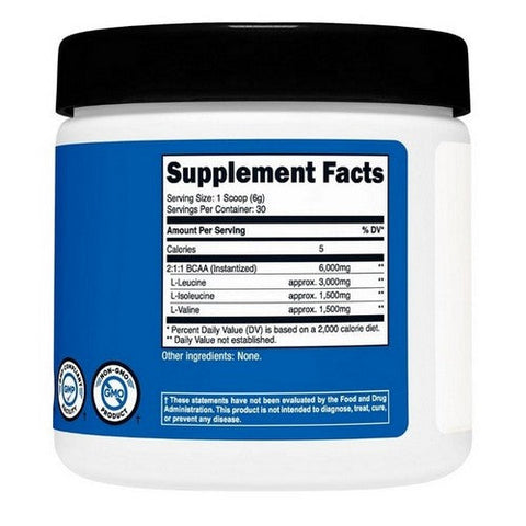 Nutricost, BCAA Powder, 30 Serving Nutricost