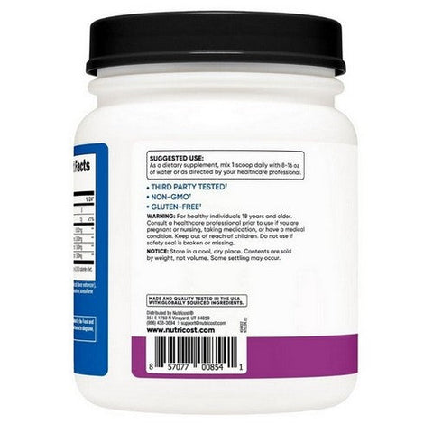 Nutricost, BCAA Powder Grape, 90 Servings Nutricost