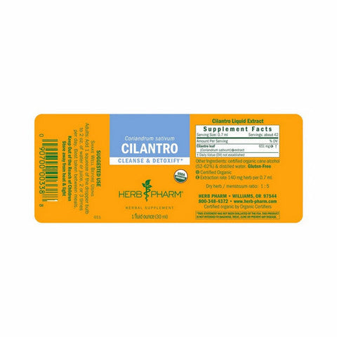 Herb Pharm, Cilantro, 1 Oz Herb Pharm