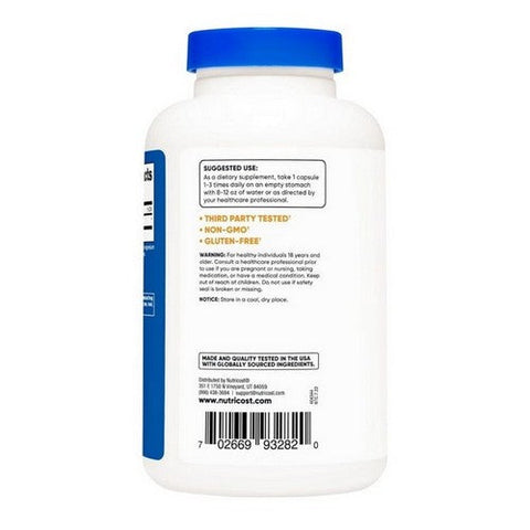 Nutricost, L-Glutamine Capsules, 800 Mg, 180 Count Nutricost