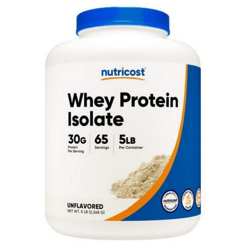 Nutricost, Whey Protein Isolate Powder, 5 Lbs Nutricost