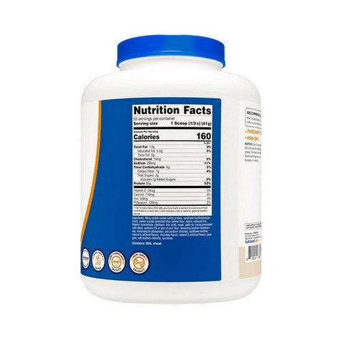 Nutricost, Whey Protein Isolate Cookies And Cream, 5 Lbs Nutricost