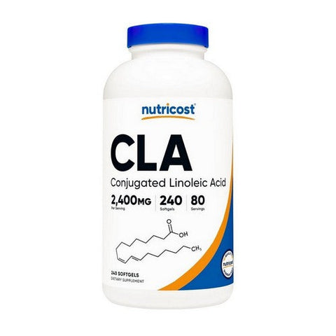 Nutricost, CLA Softgels, 2400 Mg, 240 Count Nutricost