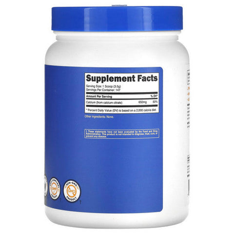 Nutricost, Calcium Citrate Powder, 500 Grams Nutricost