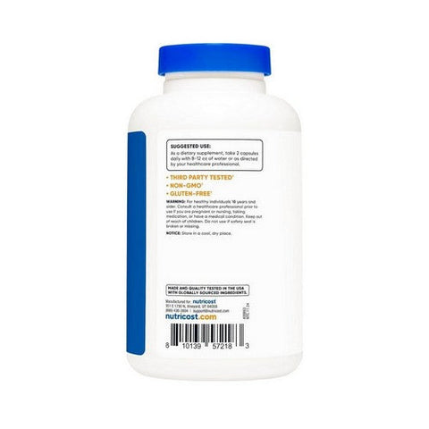 Nutricost, Korean Panax Ginseng, 1000 Mg, 240 Caps Nutricost