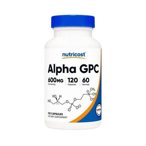 Nutricost, Alpha GPC Capsules, 600 Mg, 120 Count Nutricost