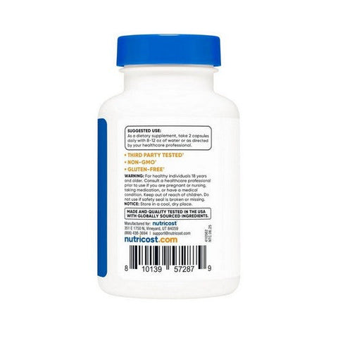 Nutricost, Berberine HCl, 1200 Mg, 60 Caps Nutricost