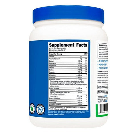 Nutricost, Intraworkout Powder Green Apple, 30 Serving Nutricost