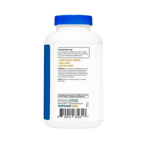 Nutricost, L-Arginine Tablets, 1000 Mg, 150 Count Nutricost