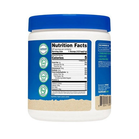 Nutricost, Spinach Powder Organic, 8 Oz Nutricost