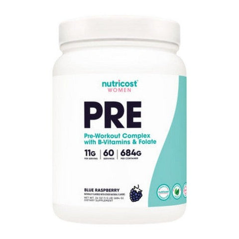 Nutricost, Preworkout For Women Blue Raspberry, 60 Servings Nutricost