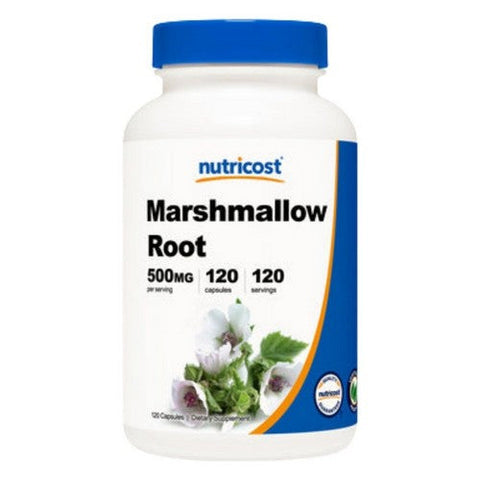 Nutricost, Marshmallow Root Capsules, 500 Mg, 120 Count Nutricost
