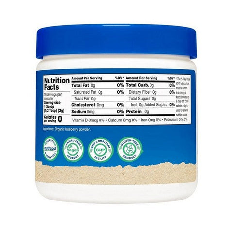 Nutricost, Organic Blueberry Powder Unflavoured, 8 Oz Nutricost