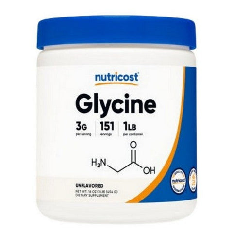 Nutricost, Glycine Powder, 1 Lb Nutricost