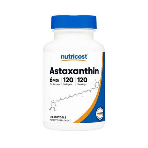 Nutricost, Astaxanthin, 6 Mg, 120 Softgels Nutricost