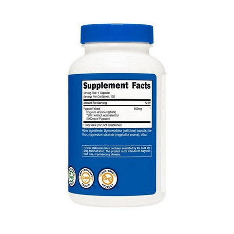 Nutricost, Pygeum Capsules, 5000 Mg, 120 Count Nutricost