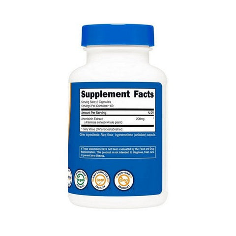 Nutricost, Artemisinin, 200 Mg, 120 Caps Nutricost