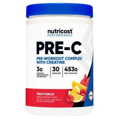 Nutricost, Pre With Creatine Fruit Punch, 30 Serving Nutricost