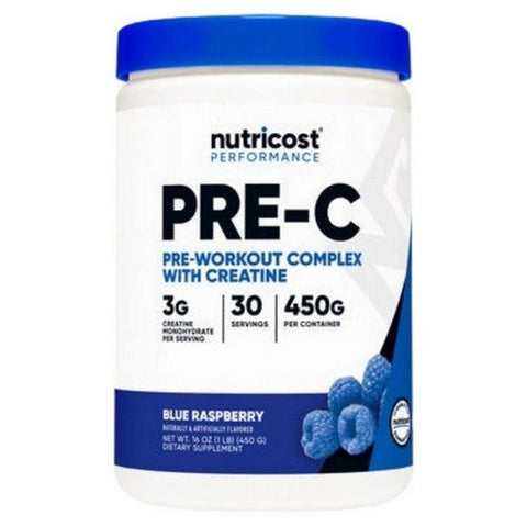 Nutricost, Pre With Creatine Blue Raspberry, 30 Serving Nutricost