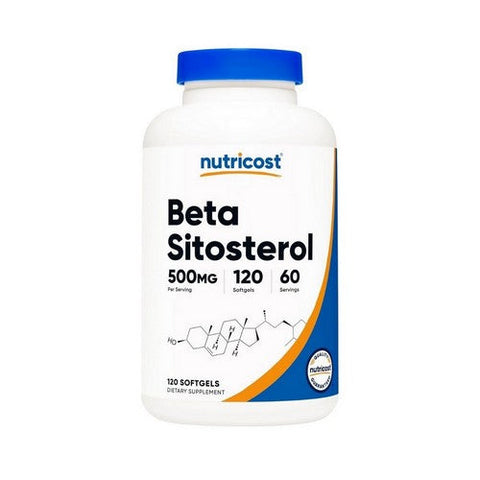 Nutricost, Beta Sitosterol Softgels, 500 Mg, 120 Count Nutricost