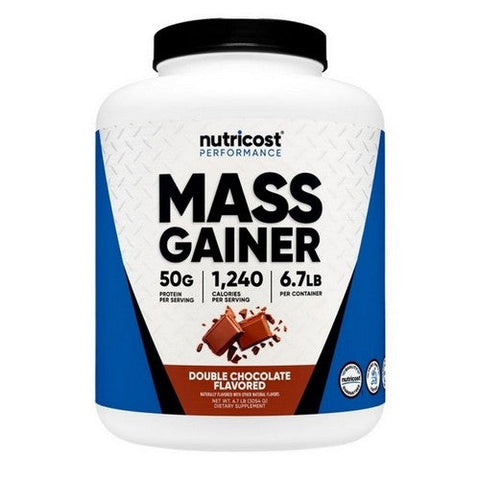 Nutricost, Mass Gainer Powder Double Chocolate, 6.7 Lbs Nutricost