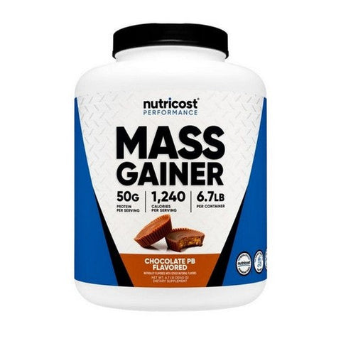 Nutricost, Mass Gainer Powder Chocolate Peanut Butter, 6.7 Lbs Nutricost
