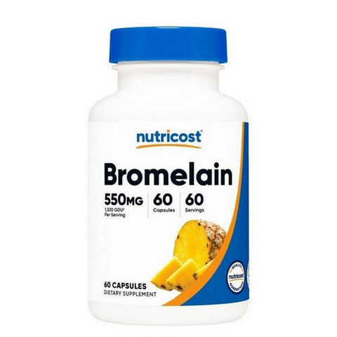 Nutricost, Bromelain Capsules, 550 Mg, 60 Count Nutricost