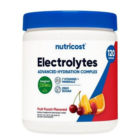 Nutricost, Electrolytes Hydration Complex Fruit Punch, 120 Servings Nutricost