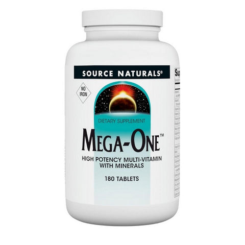 Source Naturals, Mega-One No Iron, 180 Tabs Source Naturals