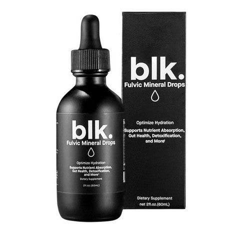 Blk Functional Beverages, Fulvic Mineral Drops, 2 Oz Blk Functional Beverages