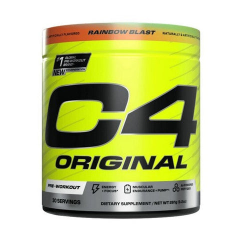 Cellucor, C4 Original Pre Workout Rainbow Blast, 9.2 Oz Cellucor
