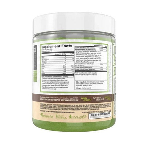 Ryse Supplements, Loaded Greens Lemon, 420 Grams