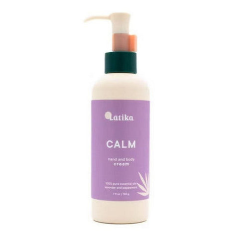 Latika Soap, Hand And Body Cream Calm, 7 Oz Latika Soap