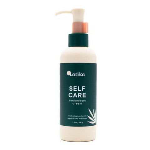 Latika Soap, Hand And Body Cream Self Care, 7 Oz Latika Soap