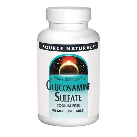 Source Naturals, Glucosamine Sulfate, 500 mg, 120 Tabs Source Naturals